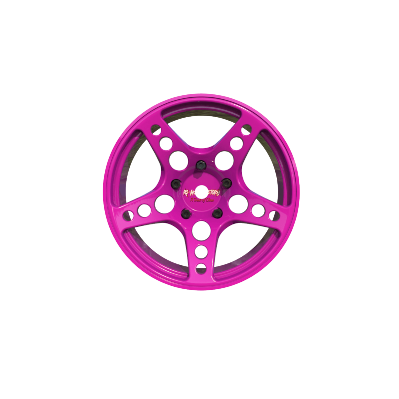 R-Fighter Wheels Offset 8mm Purple (2pcs)