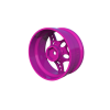 R-Fighter Wheels Offset 8mm Purple (2pcs)