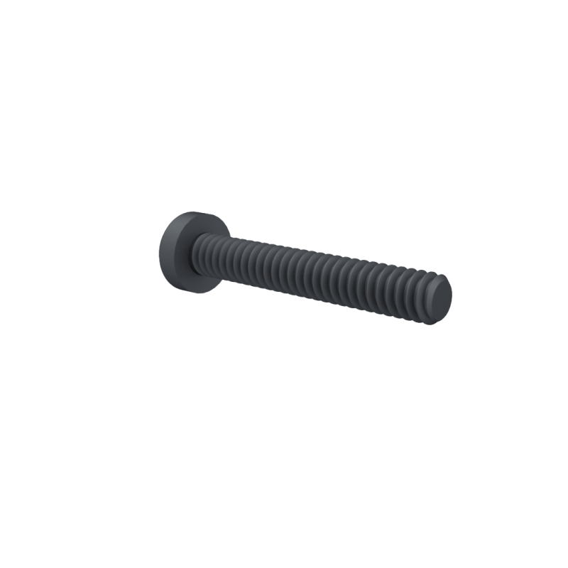 Hex Pan Head Screw 1.6*10mm Black