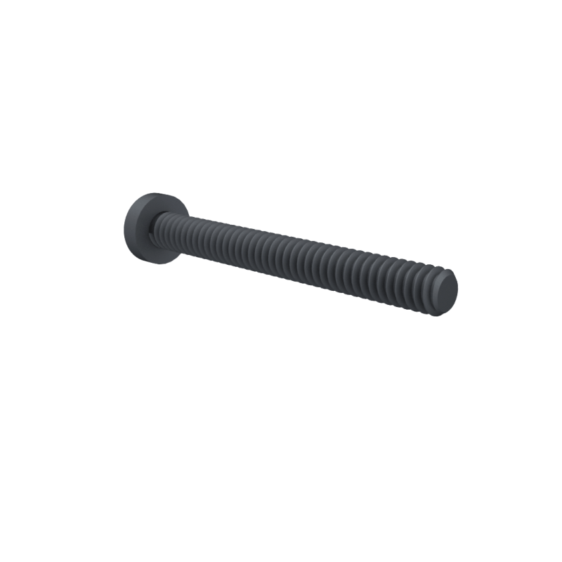 Hex Pan Head Screw 1.6*14mm Black