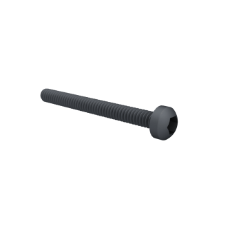 Hex Pan Head Screw 1.6*16mm Black