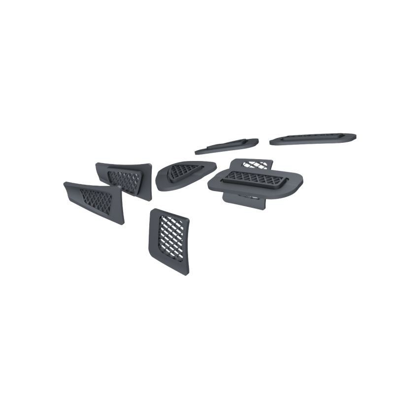 SBCG8 V1 Hood & Bumper Side Intakes